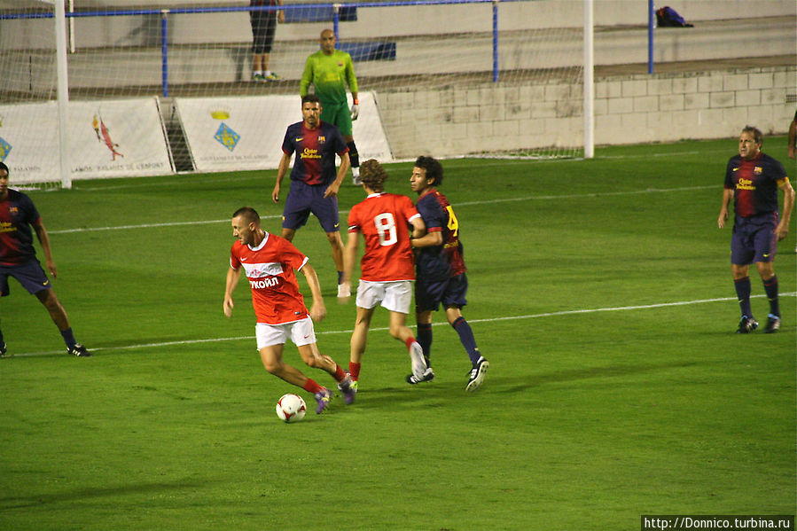 Матч постаревших легенд Паламос, Испания Матч постаревших легенд Паламос, Испания