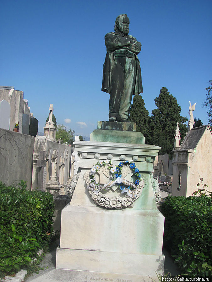 Место захоронения А. И Герцена. Ницца, Франция Место захоронения А. И Герцена. Ницца, Франция