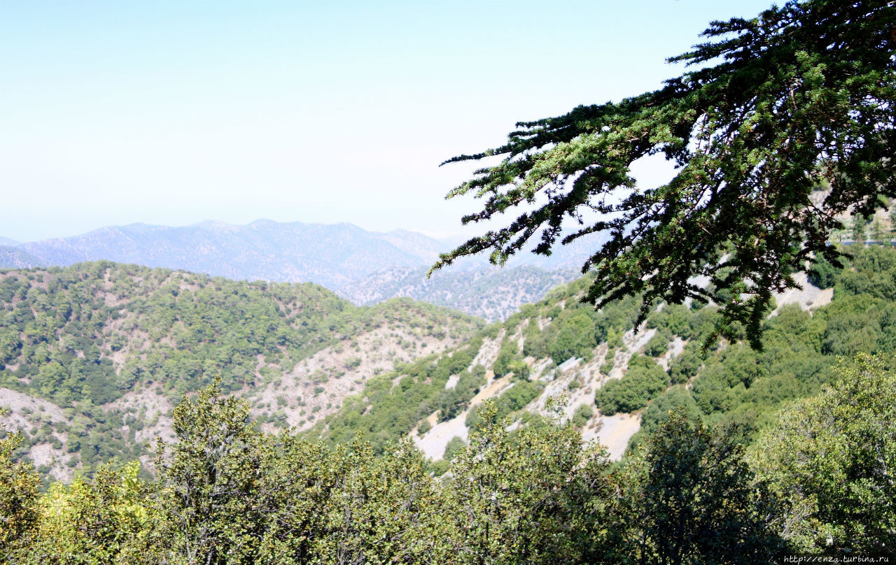Кипр. Поездка в горы Троодос и по святым местам Горы Троодос, Кипр