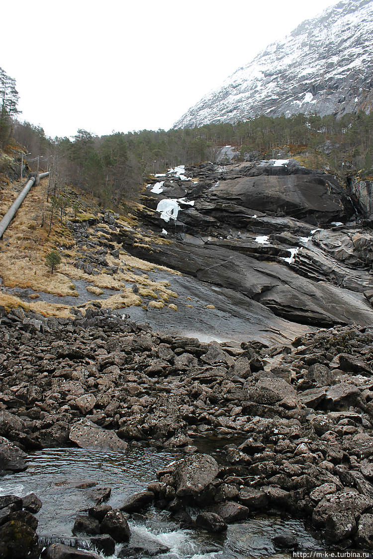 Водопад Tveitafossen