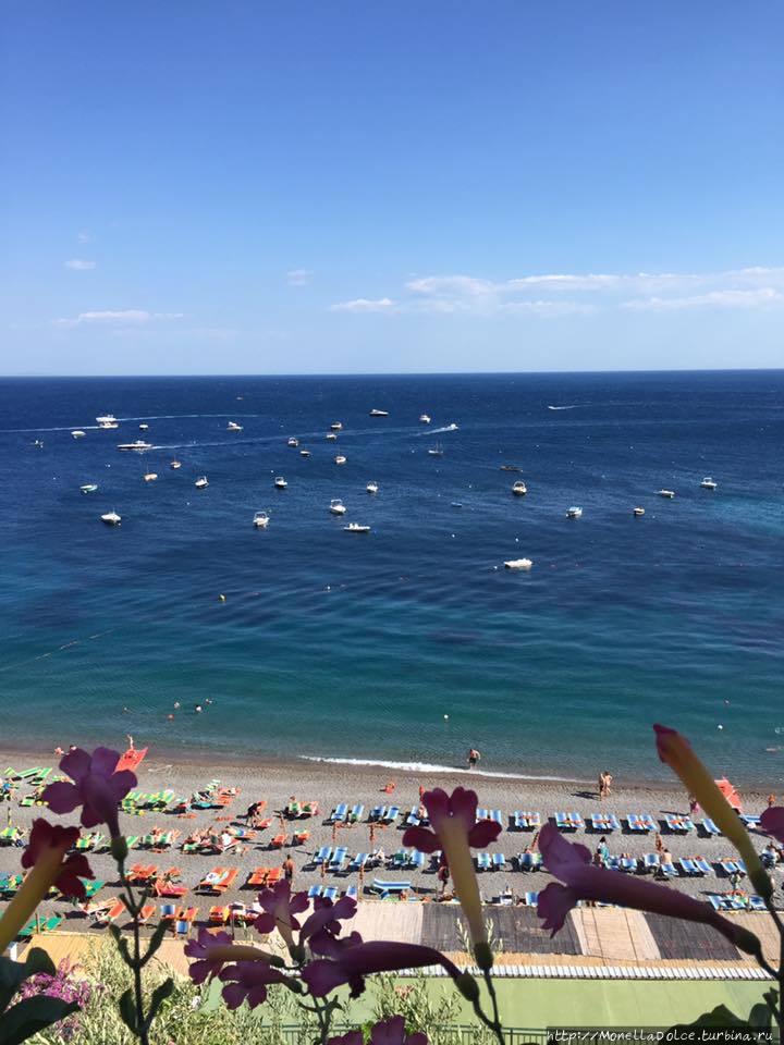 Набережная Lido di Positano Позитано, Италия