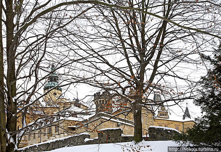Замок Фридлант , более двухсот лет являющийся музеем
