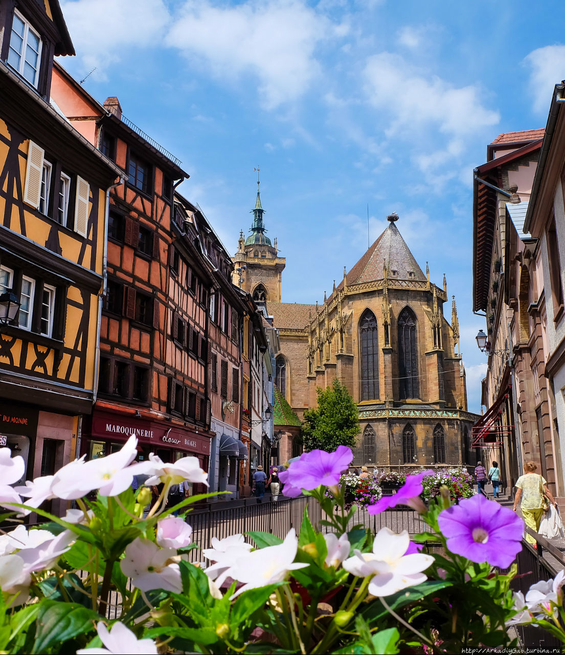 Кольмар – цветочная столица Эльзаса