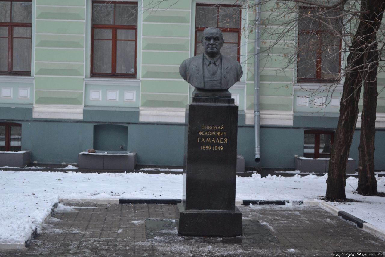 Памятник Н.Ф.Гамалее Москва, Россия
