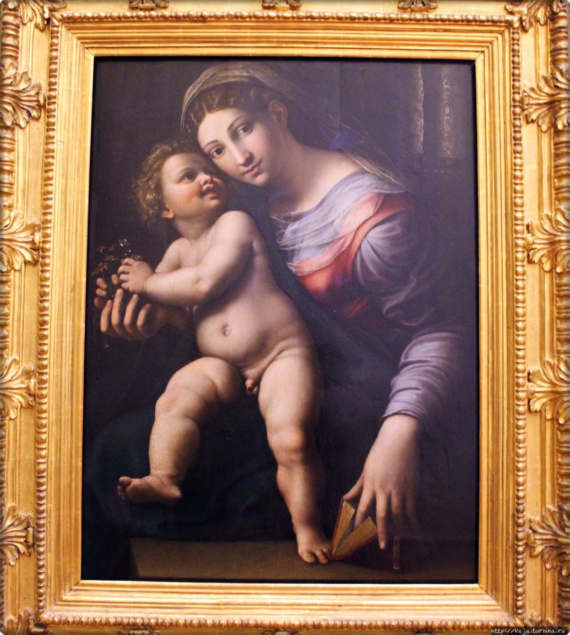 Романо Джулио. Мадонна с младенцем Флоренция, Италия