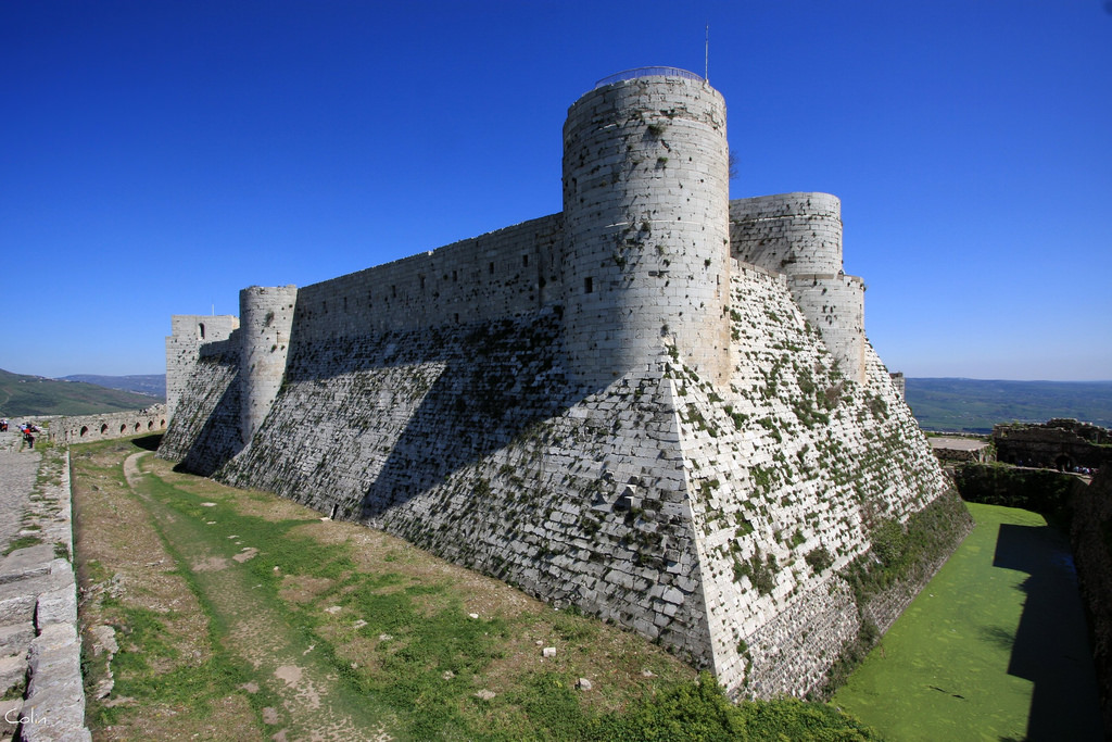 Замок Крестоносцев Крак-де-Шевалье / Krak des Chevaliers Crusader castle