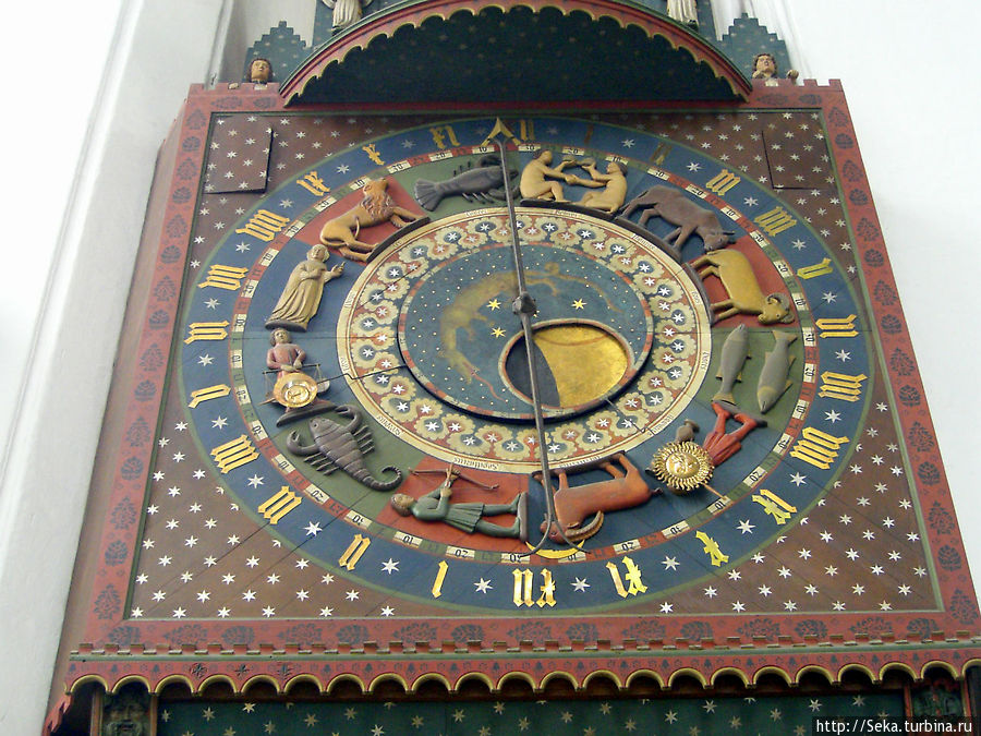 Астрономические часы Гданьск, Польша