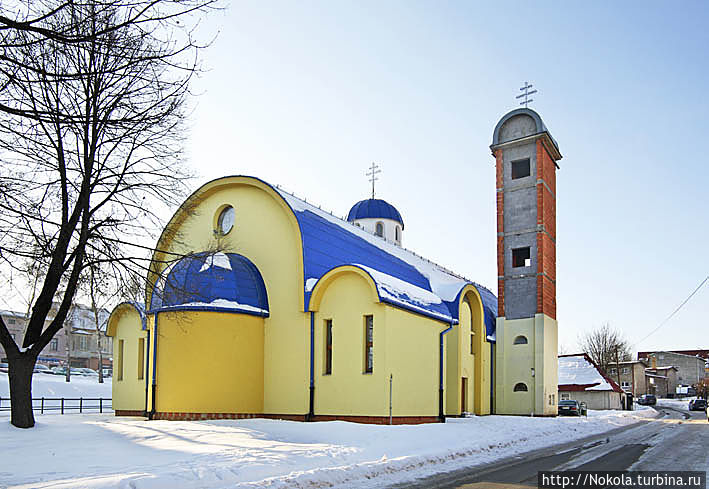 Строящаяся Греко-Католическая церковь Строящаяся Греко-Католическая церковь