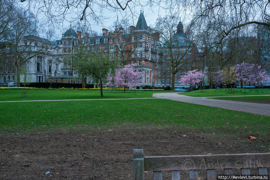 Сент-Джеймсский парк Лондон, Великобритания
