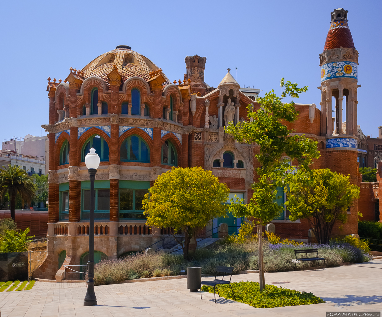 Больница Святого Павла в Барселоне Барселона, Испания Больница Святого Павла в Барселоне Барселона, Испания