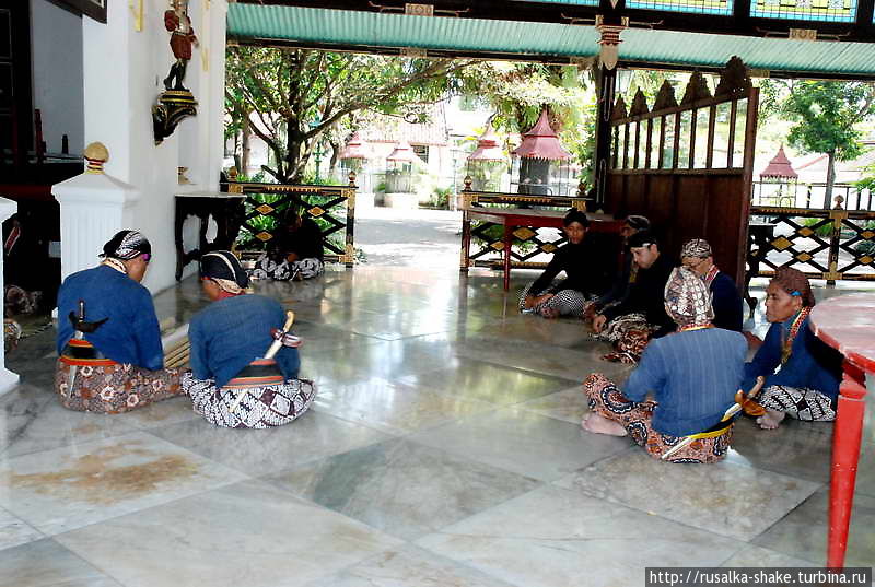 Дворец Султана общие впечатления Джокьякарта, Индонезия