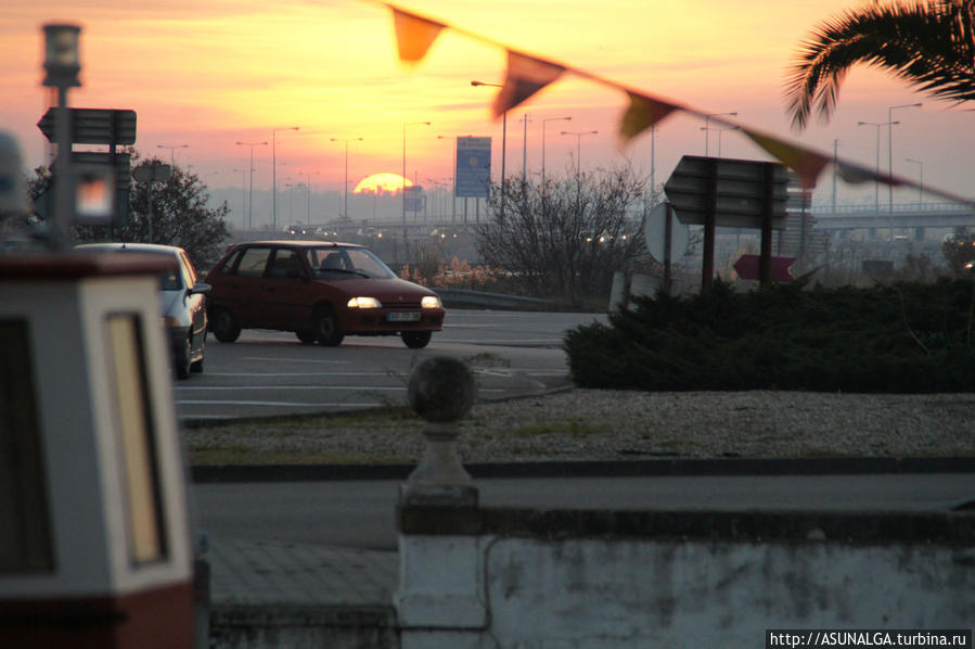 Авейру..Лагуны и расписные лодки..... Авейру, Португалия