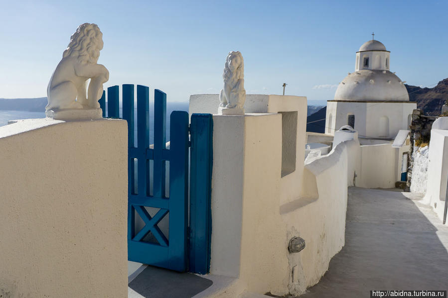 Бело-голубое чудо Санторини Остров Санторини, Греция