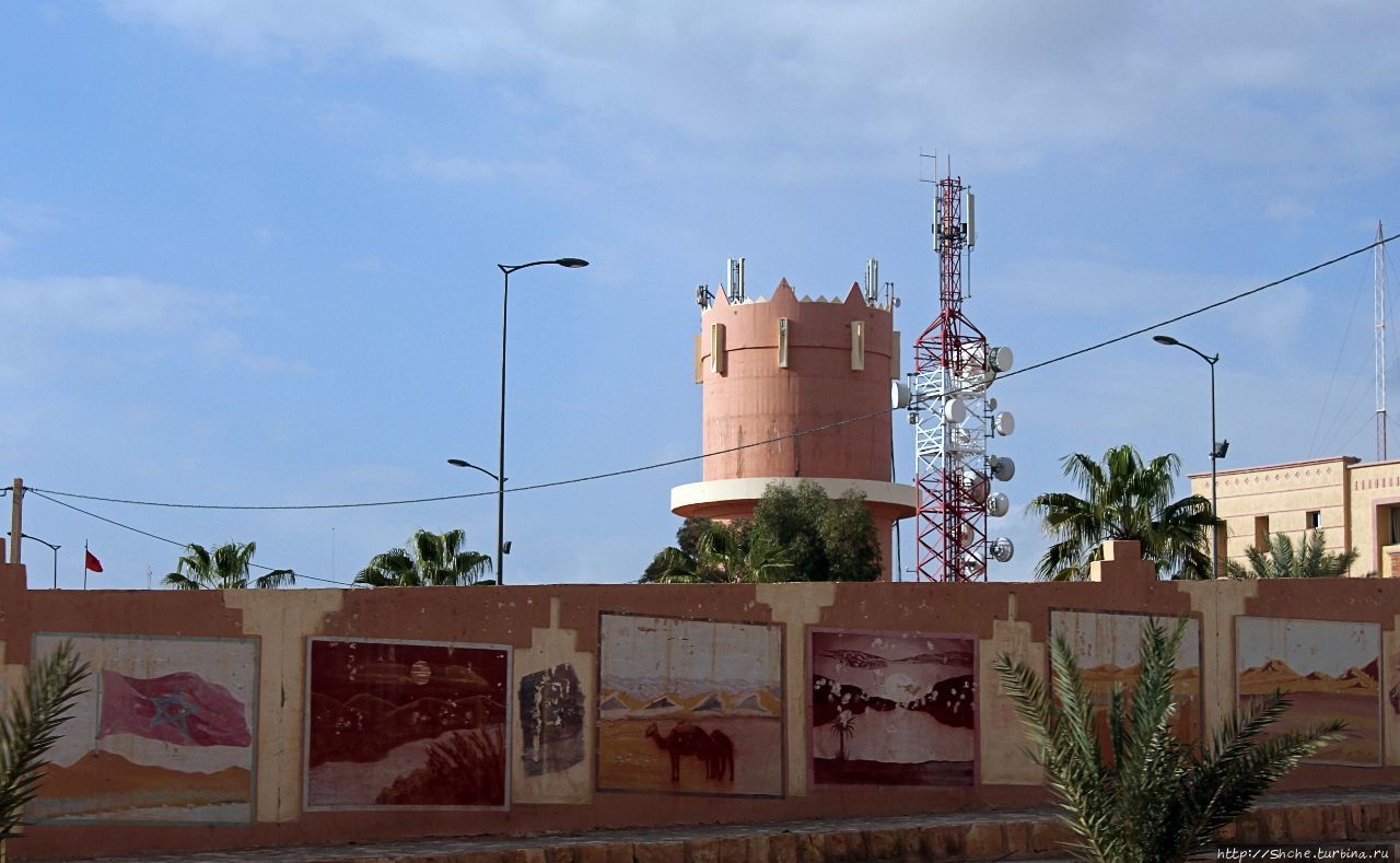 Розовый город Er Rachidia Эррашидия, Марокко