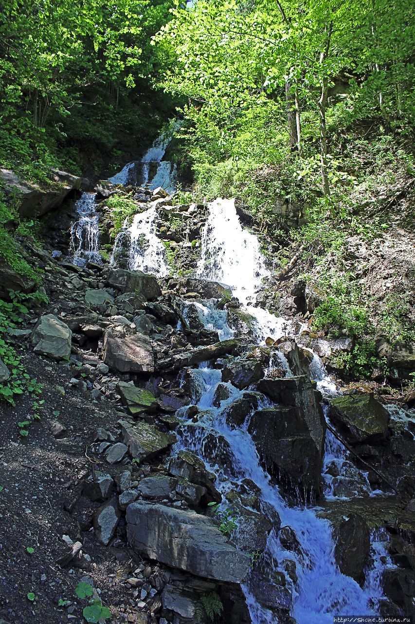 водопад Труфанець Карпатский биосферный заповедник, Украина