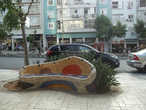 скамейка на ул. Хайм Озер