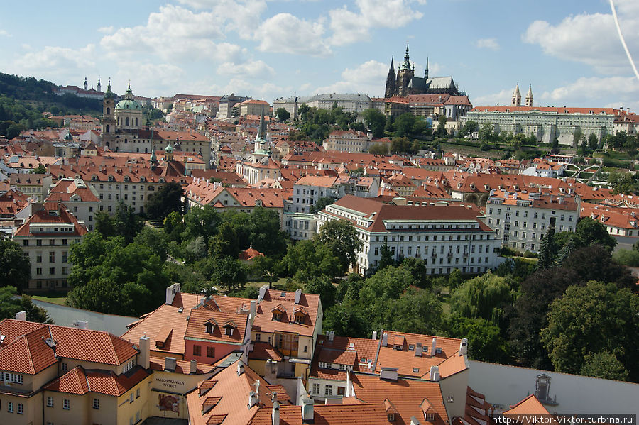 Я улетаю на большом воздушном шаре Прага, Чехия