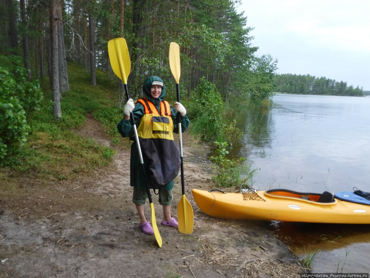 Девушка с веслами, Юля Пуумала, Финляндия