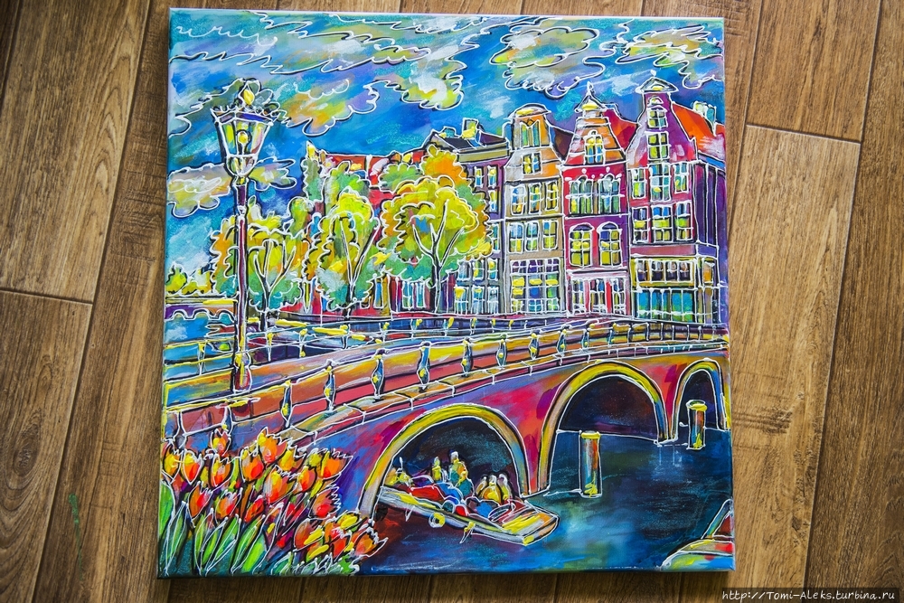 Мосты Амстердама (Тревел-истории художника) Амстердам, Нидерланды