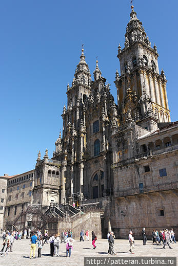Camino de Santiago: город Святого Иакова и  Край Земли Сантьяго-де-Компостела, Испания