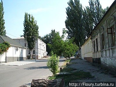 Часть старой улицы Запорожье, Украина