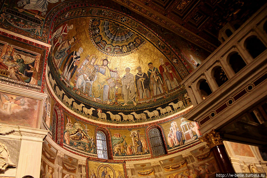 Церковь Санта-Мария-ин-Трастевере / Basilica di Santa Maria in Trastevere