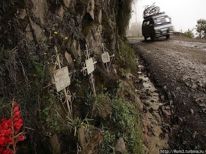 Как я выжил на Дороге Смерти в Боливии. Ла-Пас, Боливия