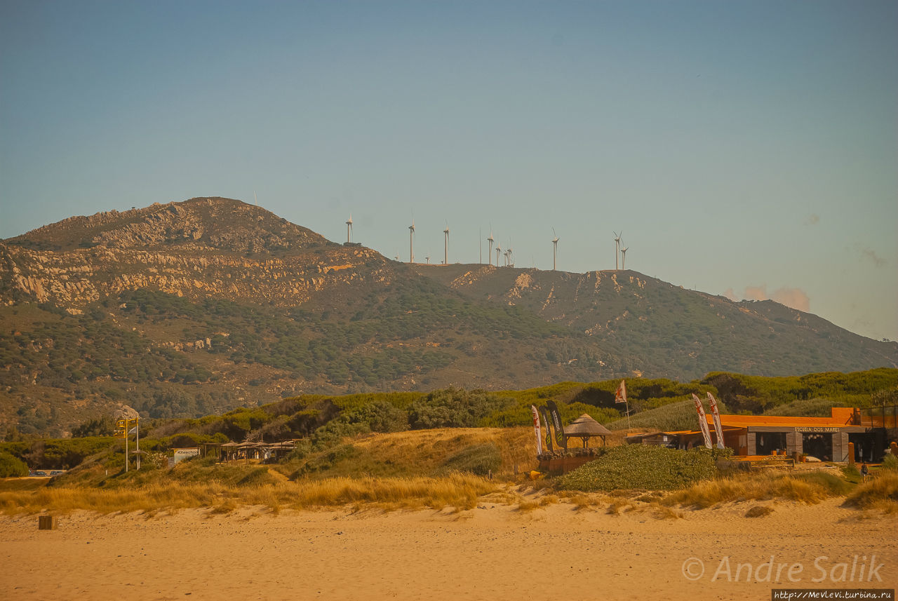 Рассвет в Tarifa, Spain Тарифа, Испания