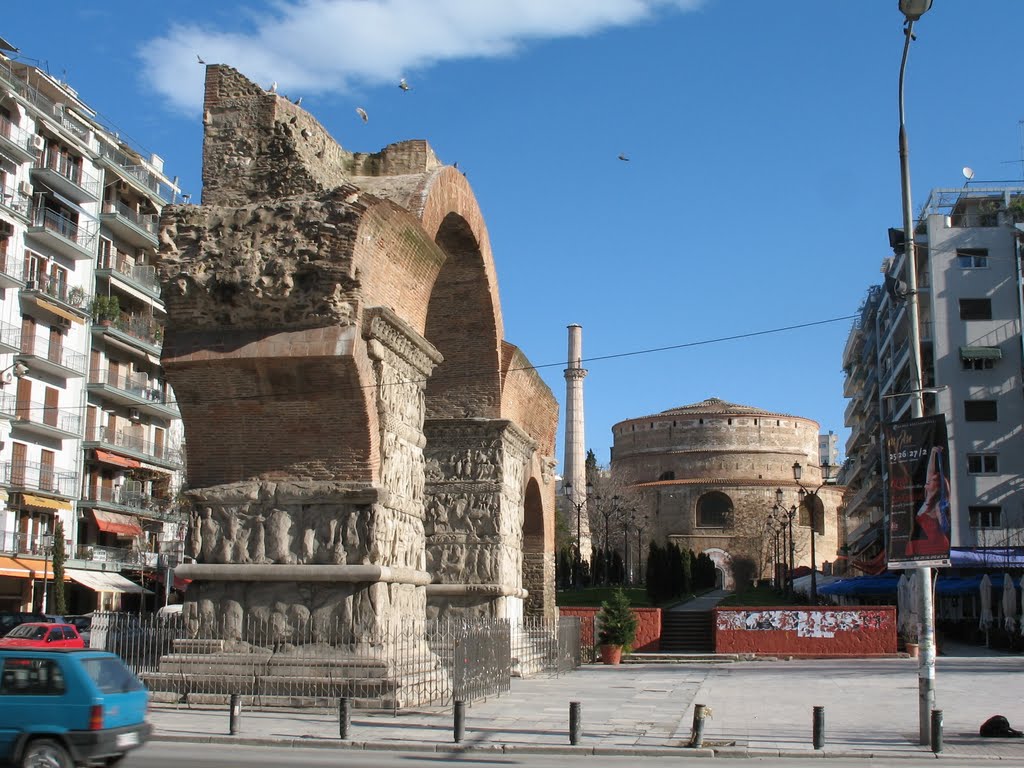 Арка и гробница Галерия (Ротонда) / Arch of Galerius and Rotunda