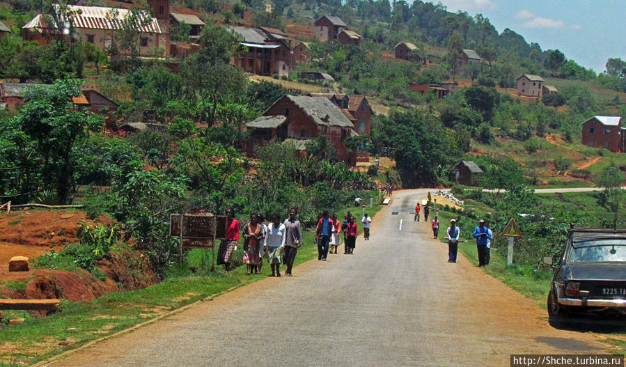 Мадагаскарские картинки. Переезд из Антцирабе в Амбоситра Провинция Фианаранцуа, Мадагаскар