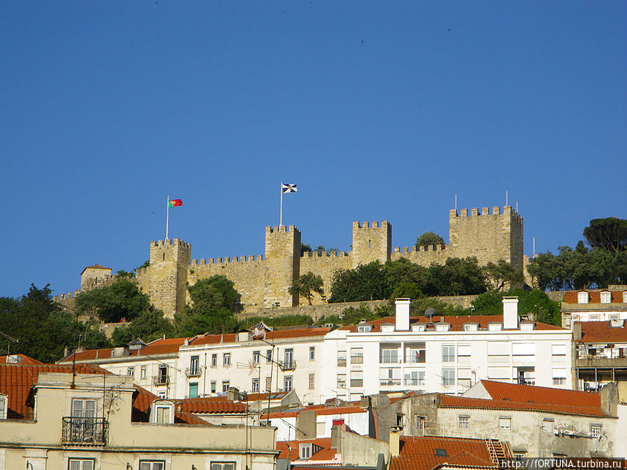 Замок Святого Георгия Лиссабон, Португалия
