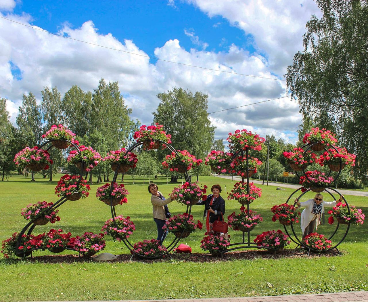 Сигулда. Цветочное настроение Сигулда, Латвия
