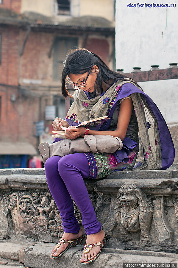 Непал — жители Катманду Непал — жители Катманду