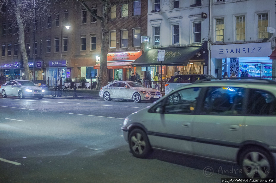 Вечерний Лондон Лондон, Великобритания Вечерний Лондон Лондон, Великобритания