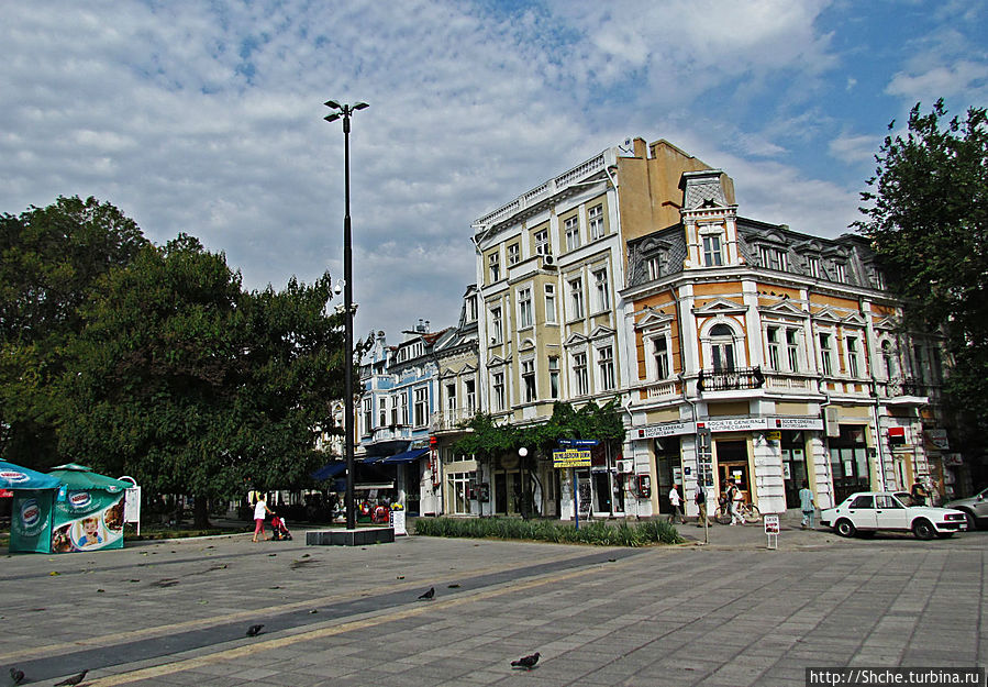 Площадь Свободы в Русе, вероятно, самая красивая в Болгарии Русе, Болгария