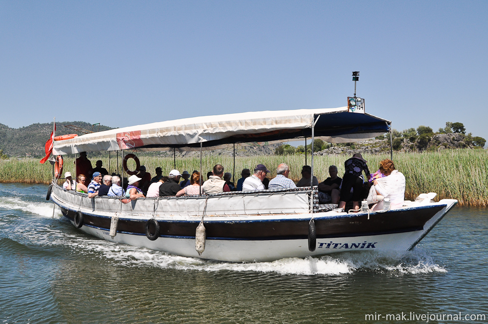 Турция с TUI Ukraine: прогулка по реке Дальян Дальян, Турция Турция с TUI Ukraine: прогулка по реке Дальян Дальян, Турция
