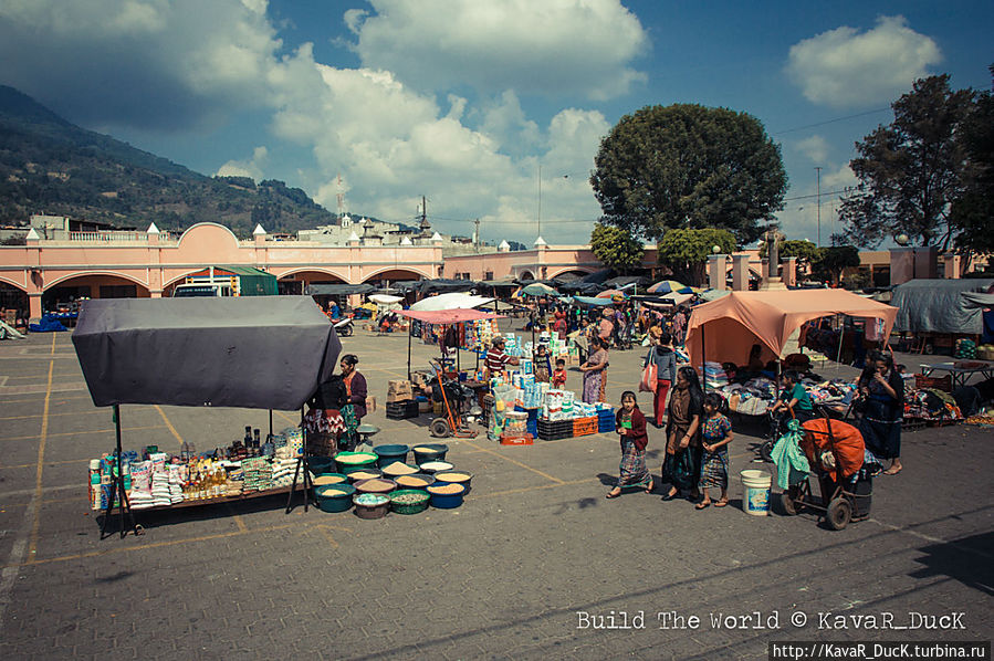 Центральный рынок Санта-Мария-де-Хесус, Гватемала