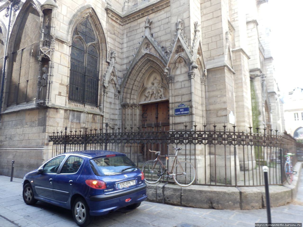 От  самой узкой улицы Парижа  до Церкви Сен-Северен Париж, Франция