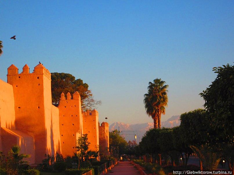 Марракеш вечерком Марракеш, Марокко