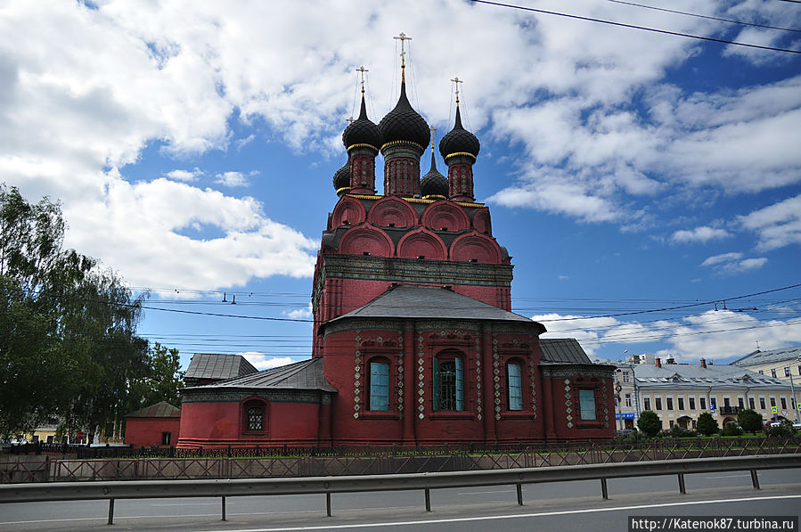 Пожалуй, самый известный город Золотого Кольца Ярославль, Россия