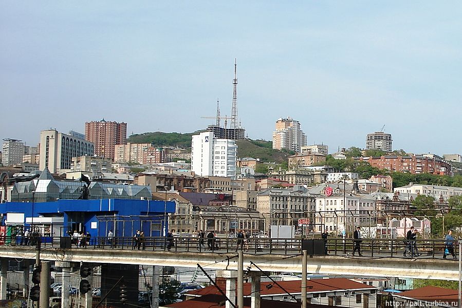 По виадуку прямо с Площади можно попасть к пригородным электричкам По виадуку прямо с Площади можно попасть к пригородным электричкам