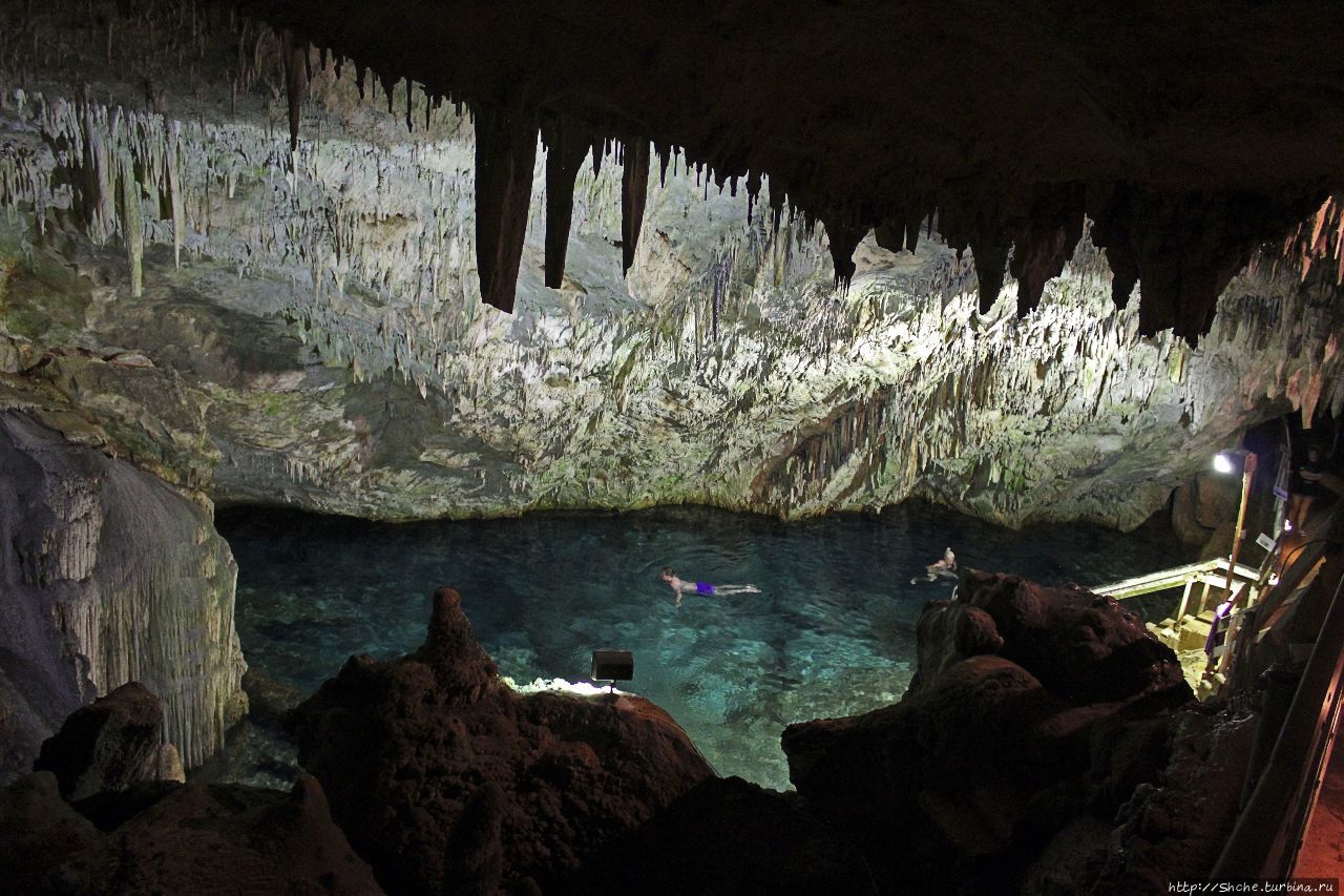 Соборная пещера Блю-Хоул-Хилл, Бермуды
