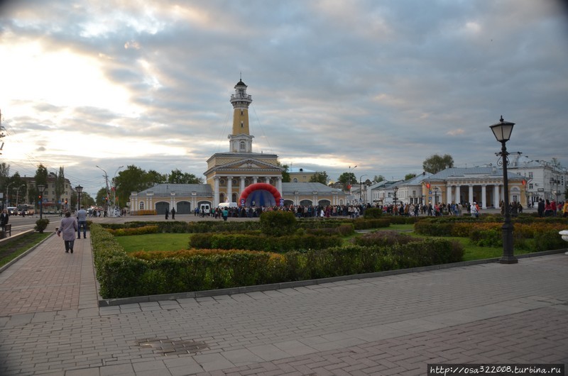 Символ города Костромы, П