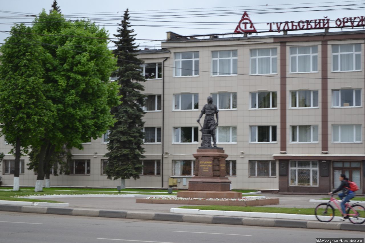 Памятник Петру I Тула, Россия