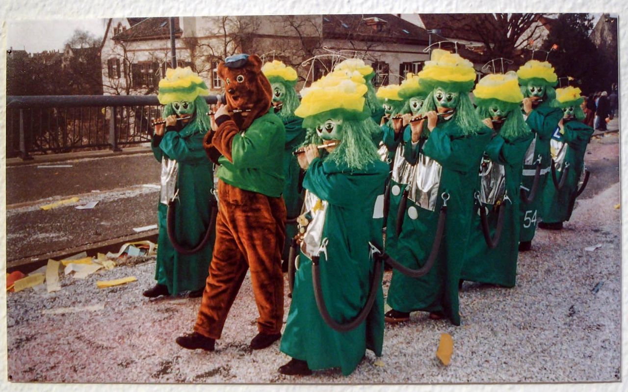 Фонари карнавального Базеля