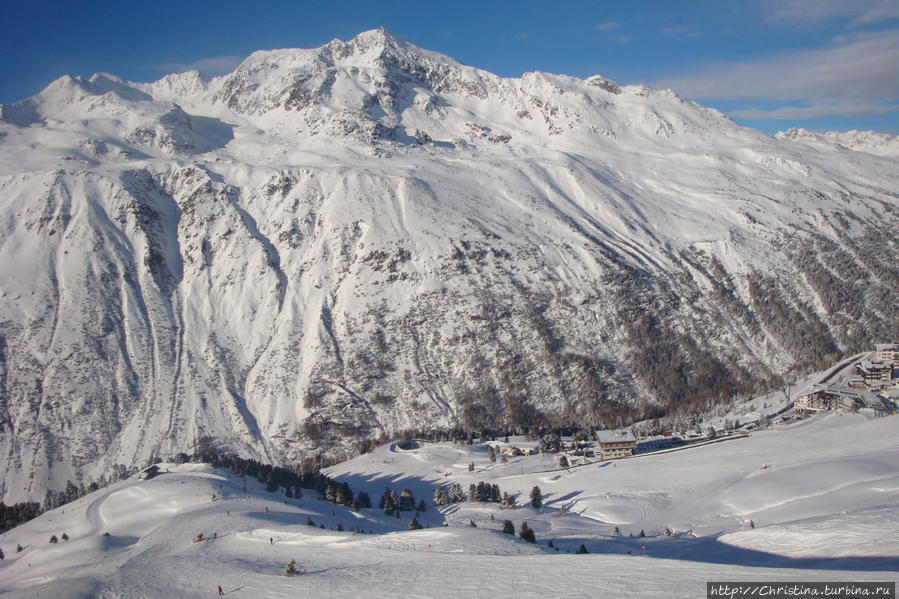 Лучшие горнолыжные трассы в Австрии Хохгургль, Австрия