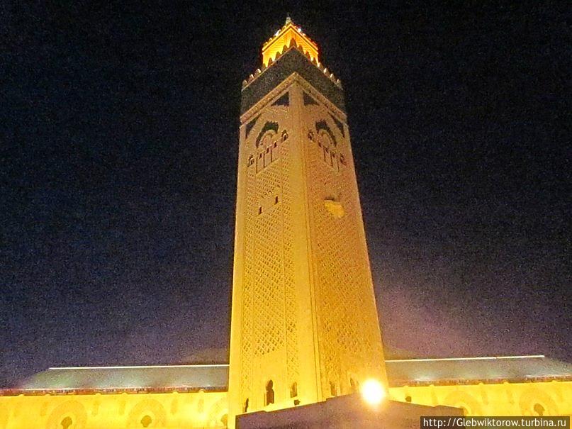 Касабланка. Закат в марте Касабланка, Марокко