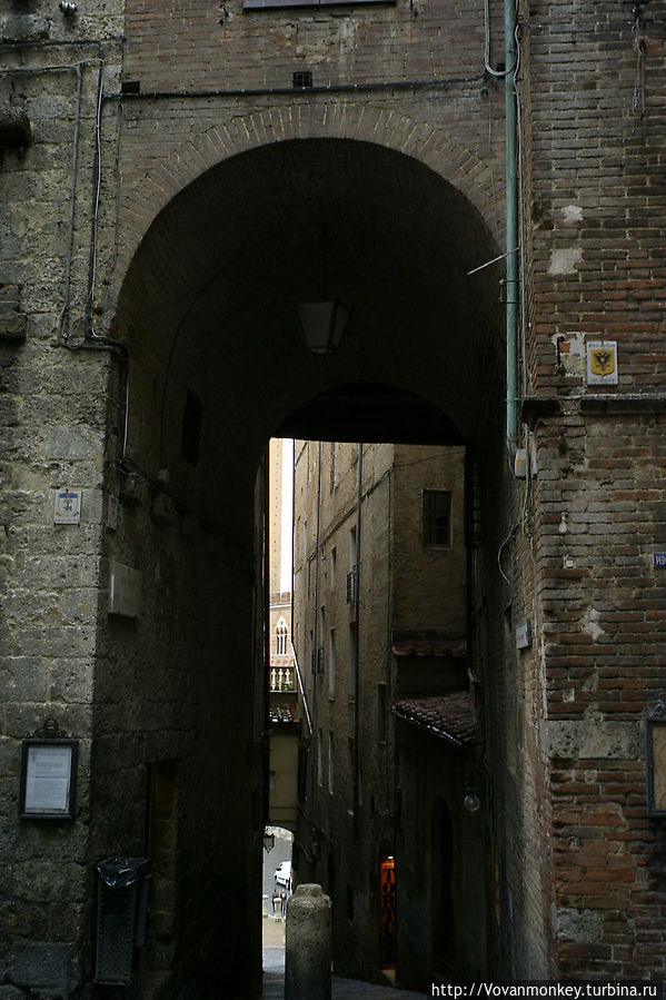 Здесь видно, насколько зыбка граница между Контрадами. Здесь видно, насколько зыбка граница между Контрадами.