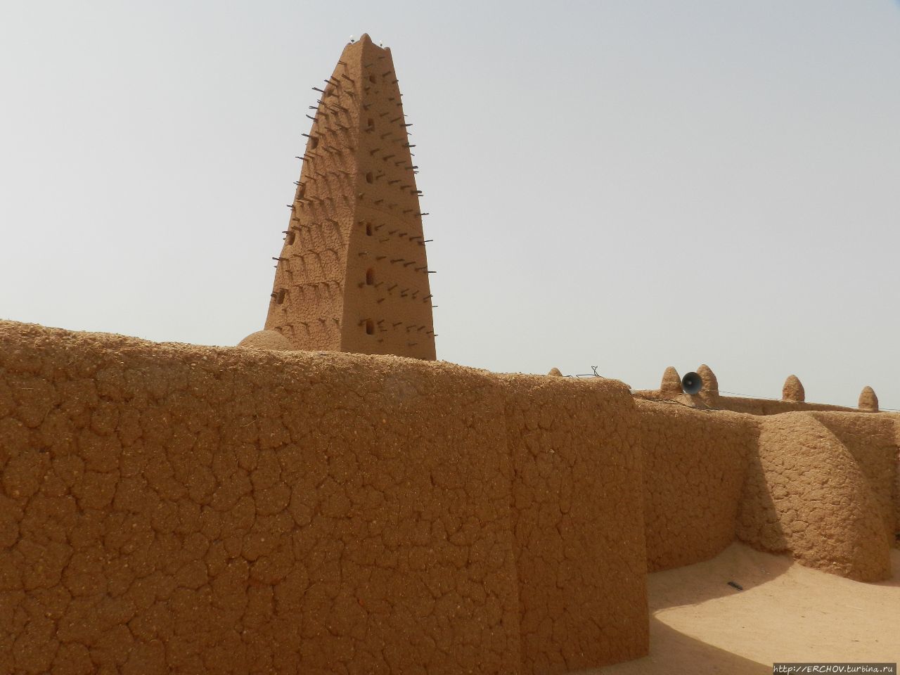 Нигер. Ч - 19. Великая мечеть Агадеса
