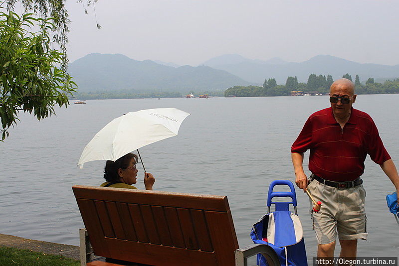 Живущие у Западного озера Ханчжоу, Китай